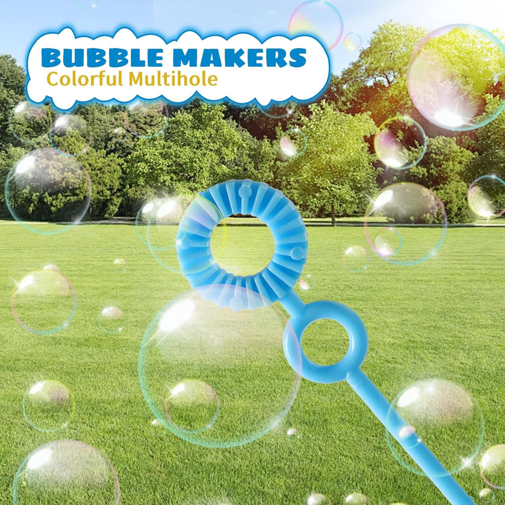 Bubble Makers 50Pcs Bubble Wands Bubble Blowing Tools