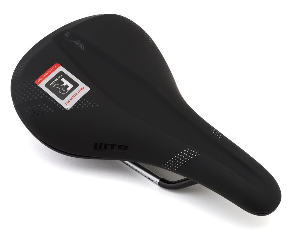 WTB Solano Fusion Form Saddle (Black) (Cromoly Rails)