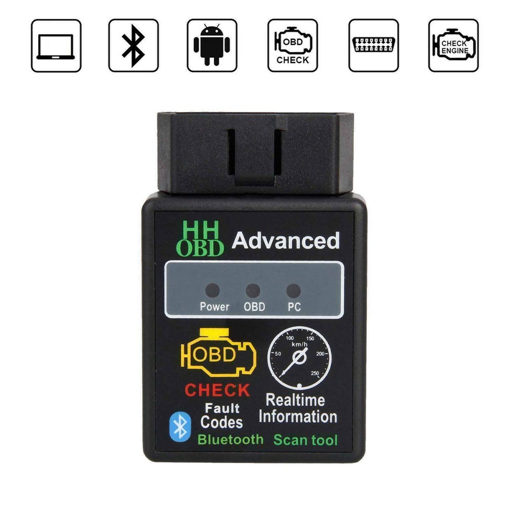 US Bluetooth OBD2 Car Reader Scanner Auto Fault Code Reader Tool (ELM327)