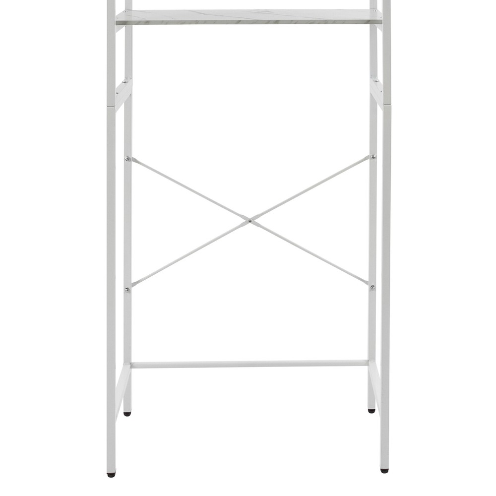 Modern Bathroom Storage Shelf Freestanding Storage Rack Bathroom Rack White NEW