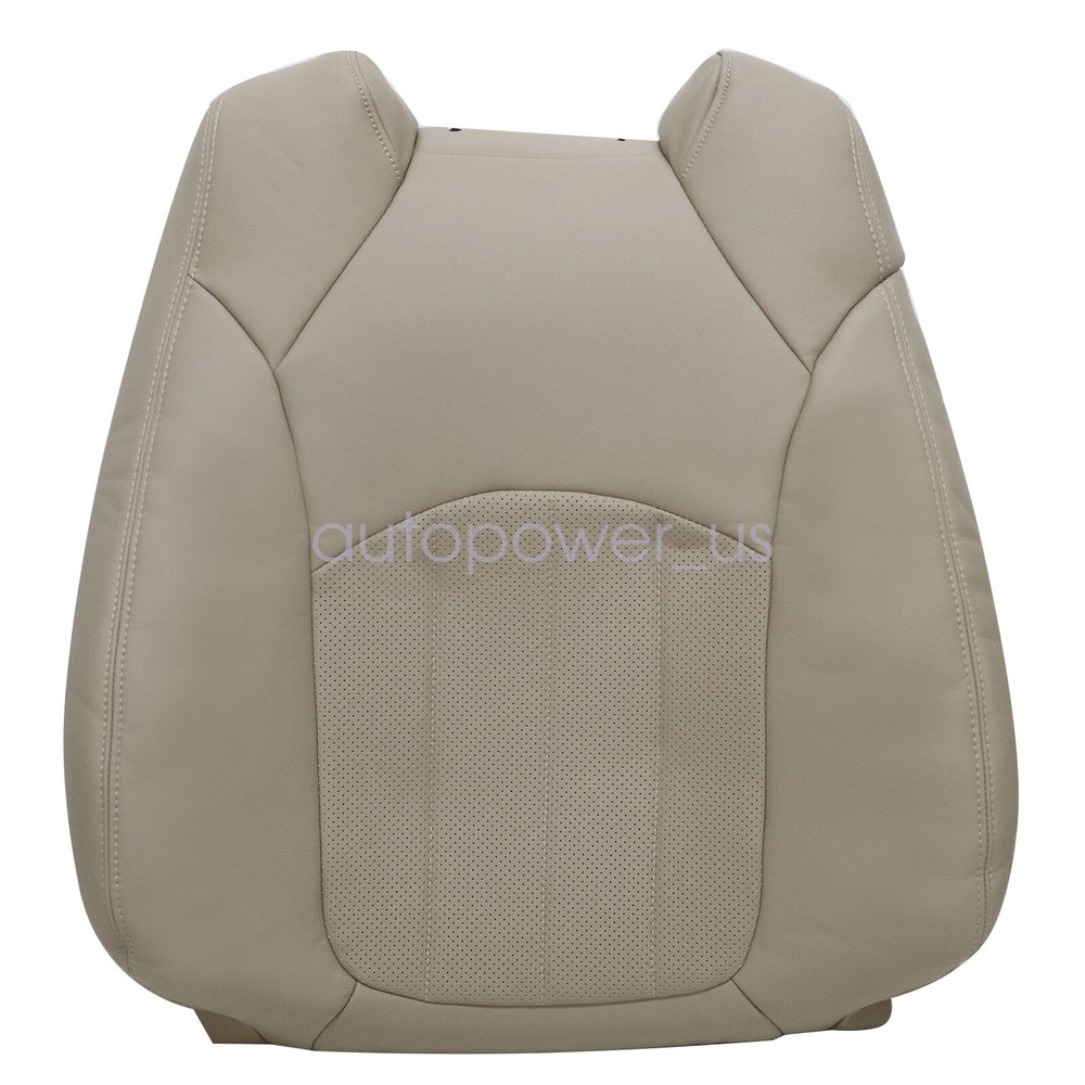 Fits 2008-2012 GMC Acadia Front Both Side Perforated Leather Seat Cover Tan 4PCS