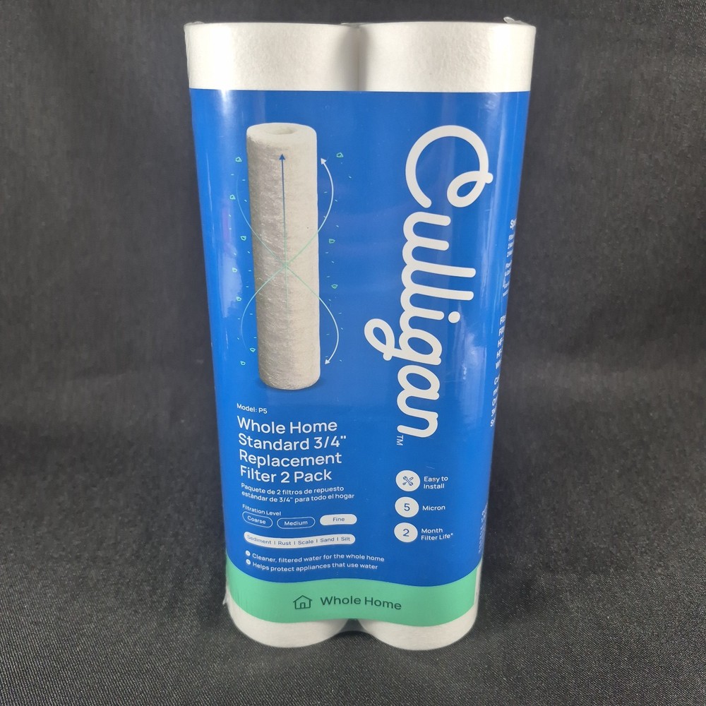 Culligan Whole House Replacement Water Filter Culligan 5 Micron 2 Pack