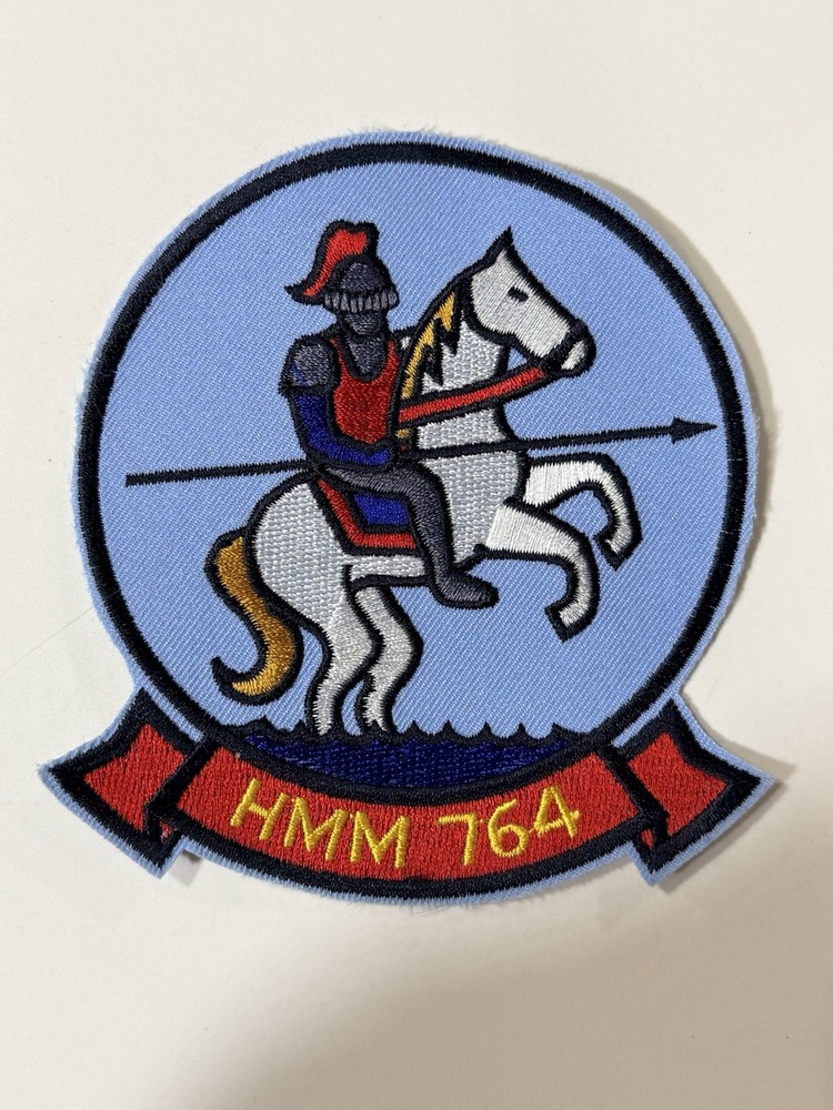 Original USMC Marine Medium Helicopter Squadron 764 (HMM-764) Moonlighters Patch