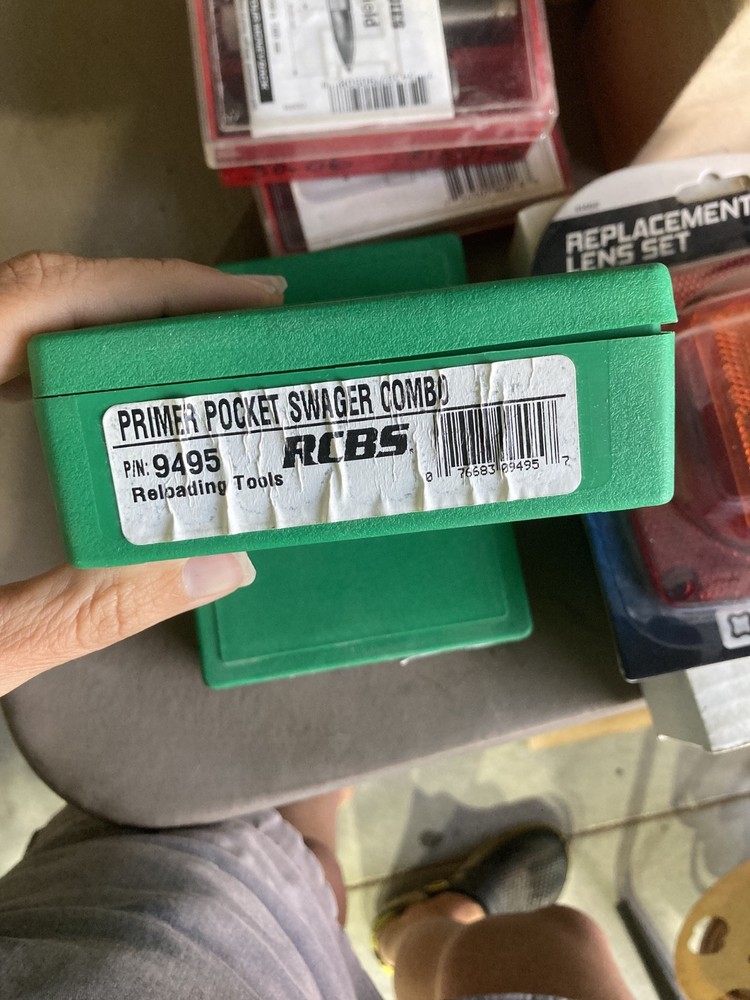 RCBS Reloading Tools 9495 Primer Pocket Swager Combo
