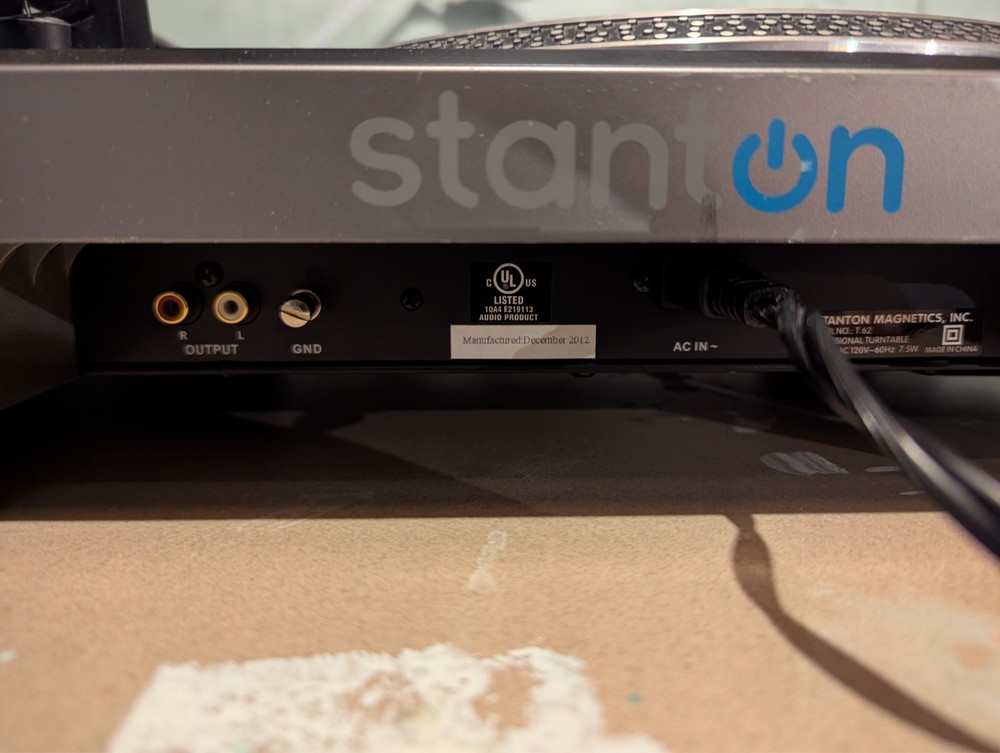 Stanton T.62 DJ Turntable
