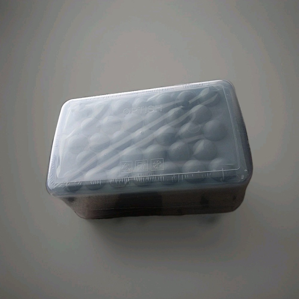 3 Pack Ice Trays For Freezer Makes Rounded Ice Cubes