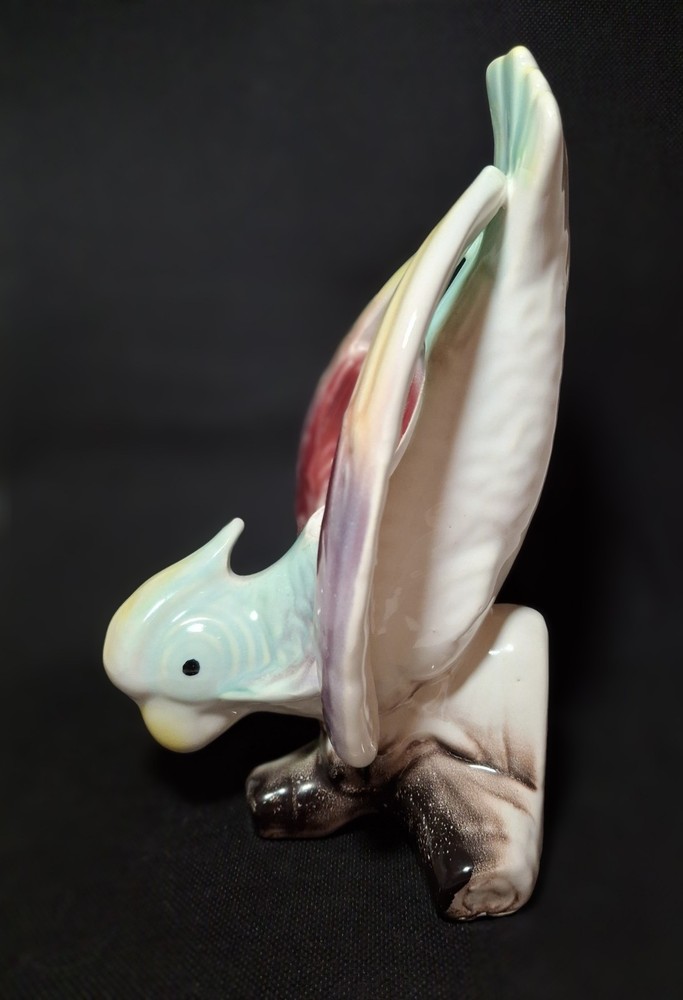 Parrot Wall Pocket Or Stand Alone Planter