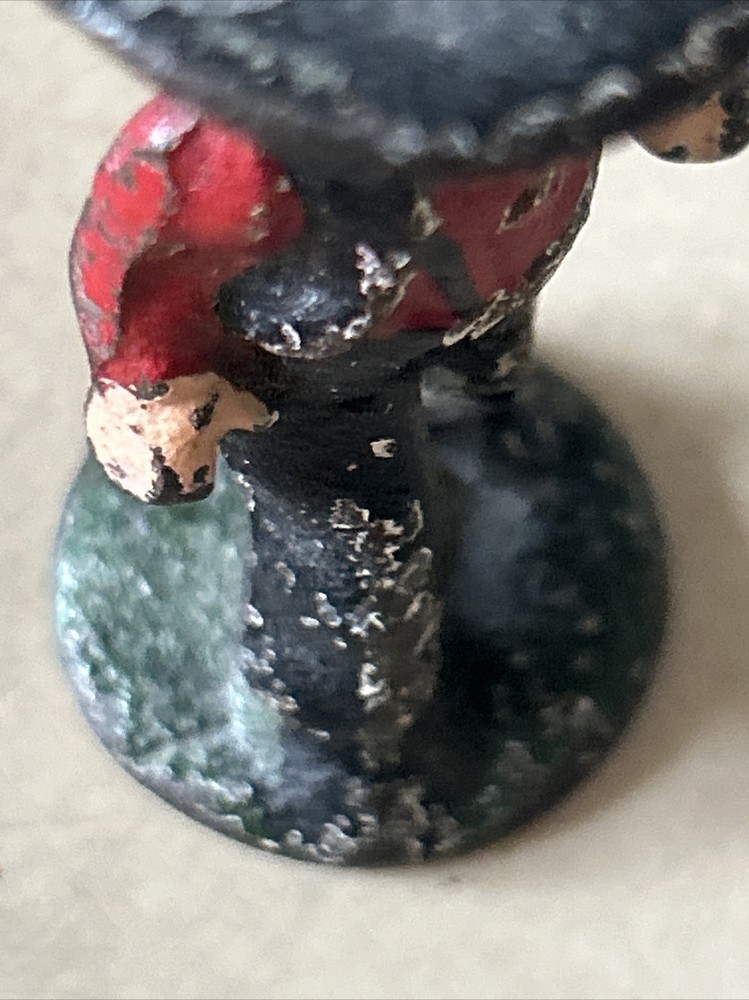 VINTAGE ~ Amish Boy - Cast Iron & Hand Painted