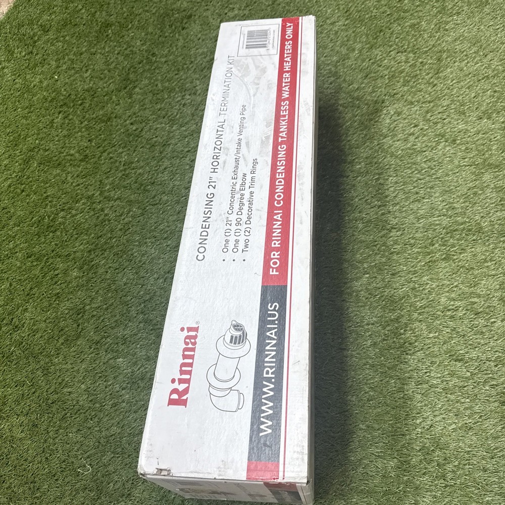 Rinnai 735130 21'' Universal Non-Condensing Horizontal Termination Kit New