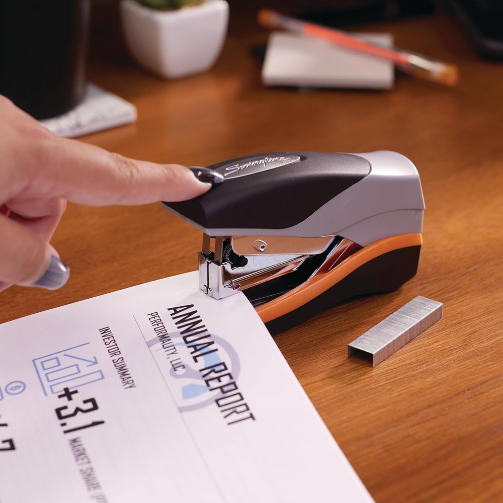 Stapler, 40 Sheet Capacity, Optima 40, Jam Free, Reduced Effort, Compact, Sof...