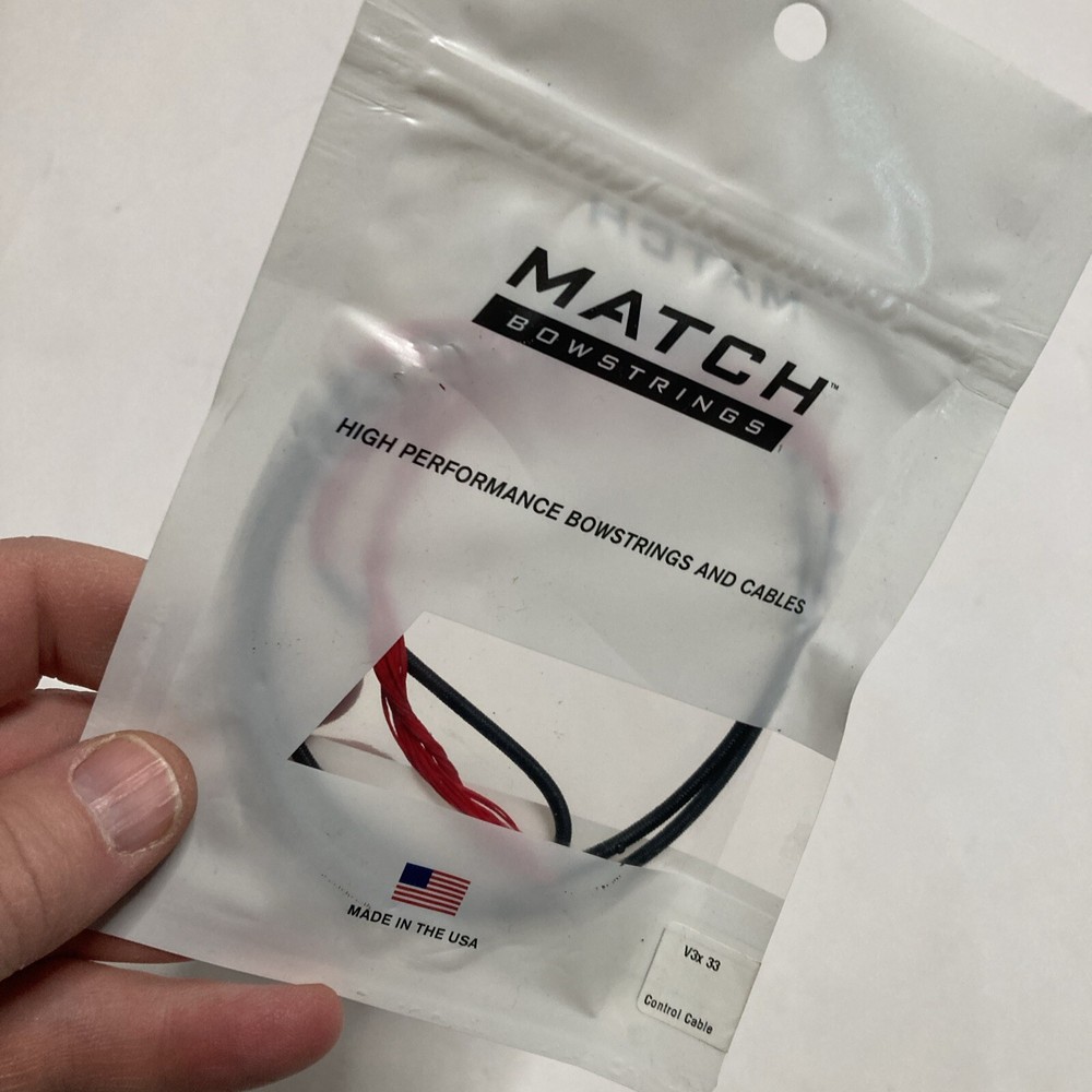 New Match Bowstrings V3x 33 Control Cable