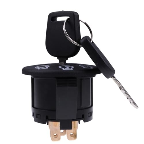 Ignition Switch with 2 Keys 500017 500243 Compatible with Dixie Chopper