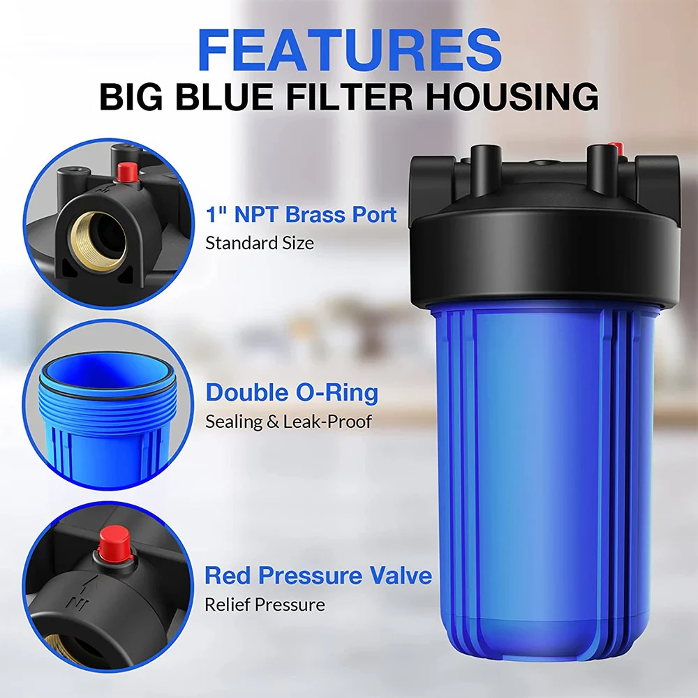 SimPure Home Water Purifier 1045-Blue Whole House Water Filter (1415)