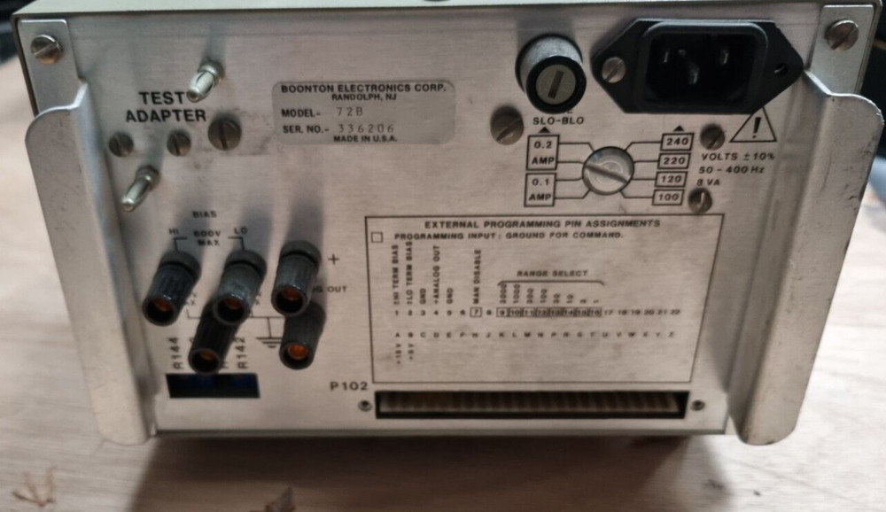Boonton 72B Capacitance Meter (auc2.2)