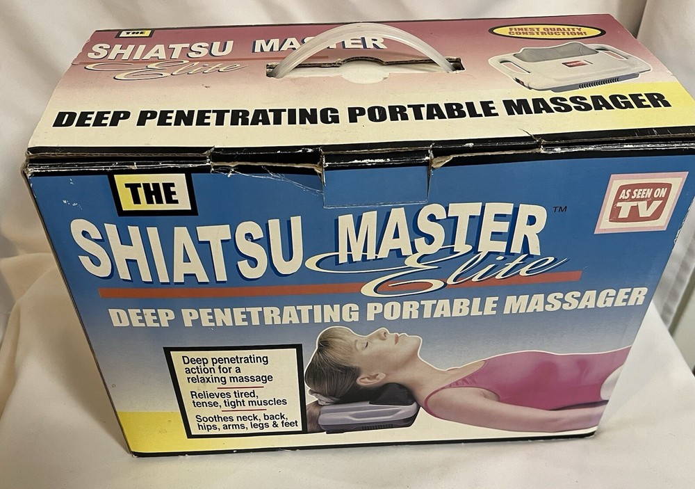 Shiatsu Master Elite Neck Back Massage Device