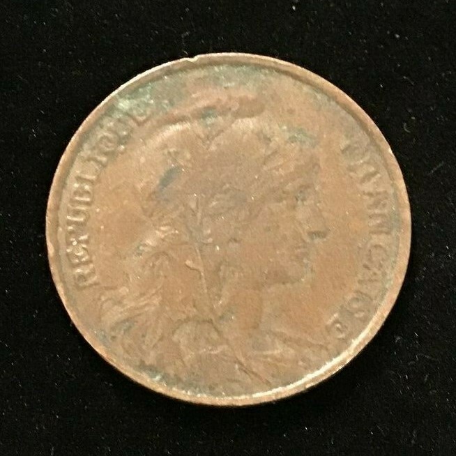 France Modern Republics 1916 5 Centimes