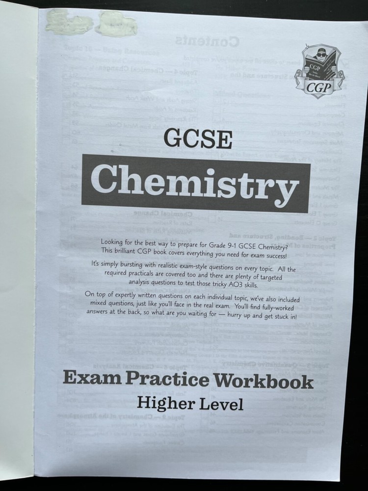 CGP AQA Exam Practice Workbook bundle - Biology, Chemistry and Physics. Higher