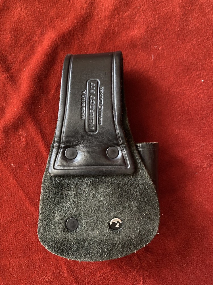 Perfect Fit Leather Flashlight/Baton Holder