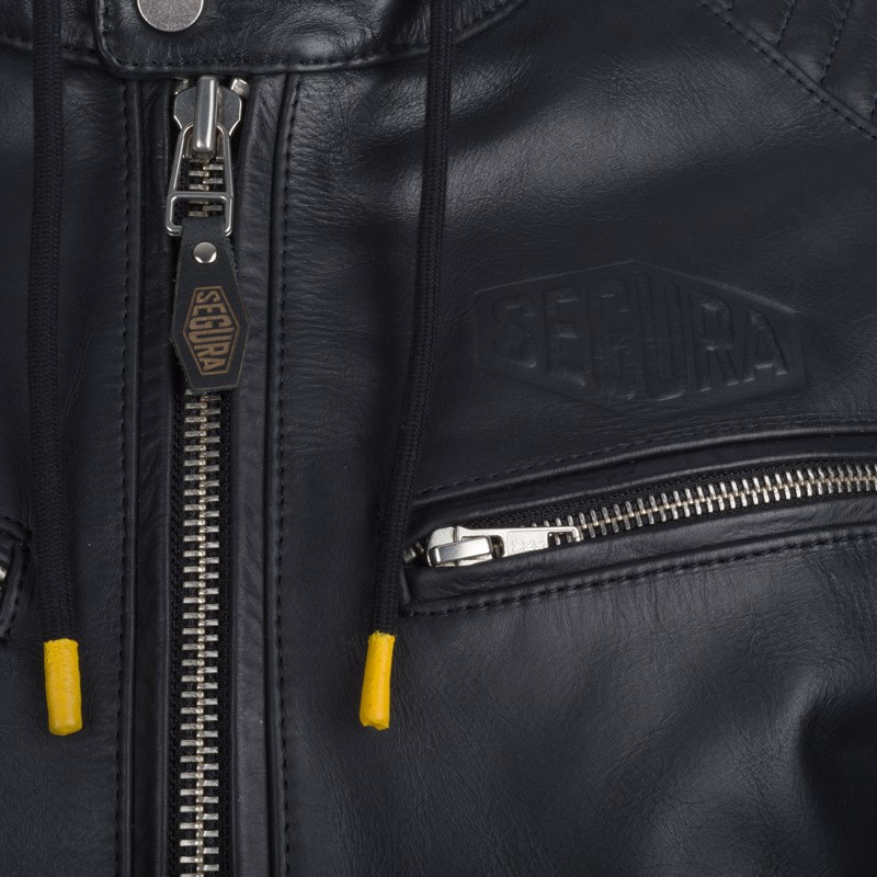 Segura Dorian 2 Leather Jacket - Black