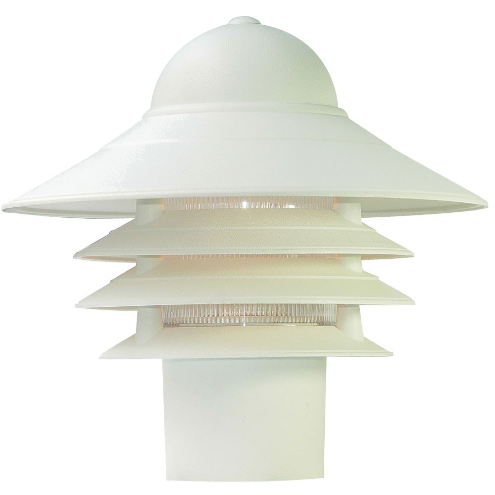 Acclaim Lighting 87 White Mariner 1-Light 10"H Post Light