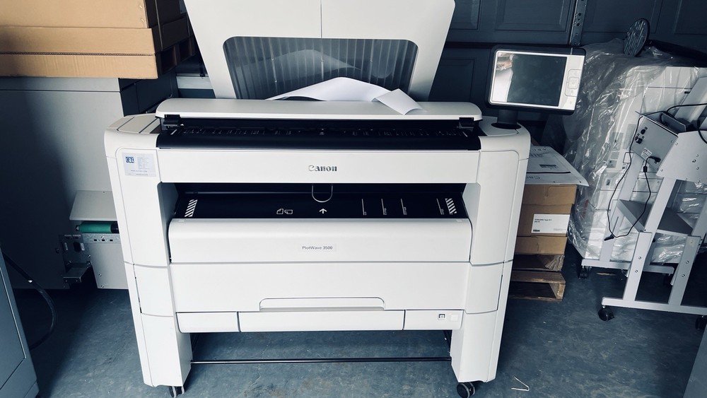 Canon PlotWave 3500 engineering printer. low meter. perfect! Oce