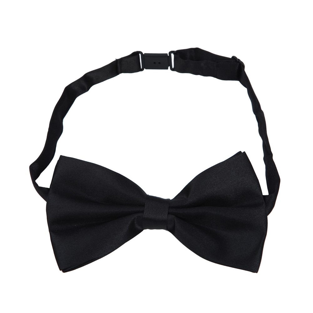 Premium Classic Solid Color Adjustable Tuxedo Neck Bowtie Bow Tie - Diff Colors