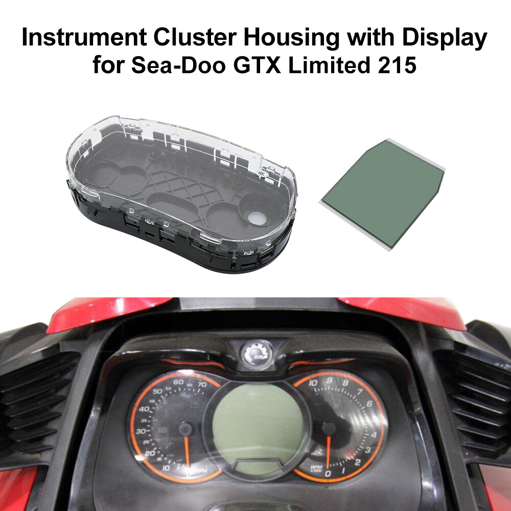Display with Instrument Cluster Housing for Sea-Doo 4-Tec GTX RXT WAKE Replace