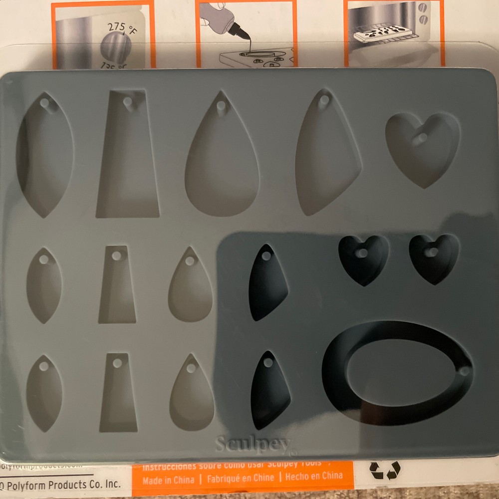 Sculpey Tools Oven-Safe Silicone Mold Jewelry 1 pc