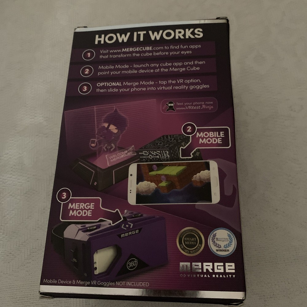 Meet The Merge Cube (Powered By Mobile Device)