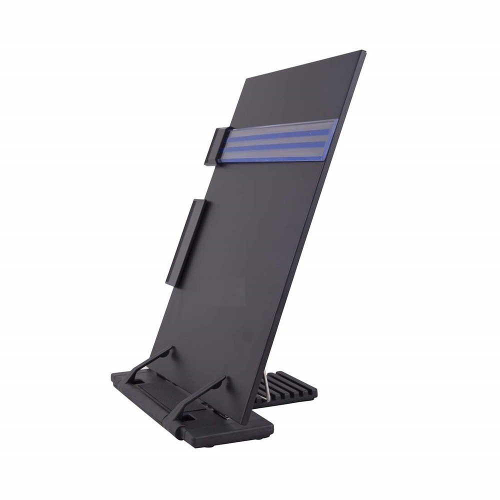 Metal Copy Holder with Adjustable Clip and Line Guide | 7 Adjustable Positions