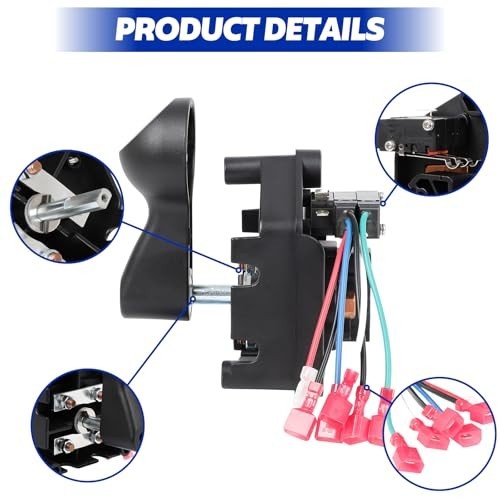 Golf Cart Forward and Reverse Switch Assembly, Compatible with 48V Club Car 1996