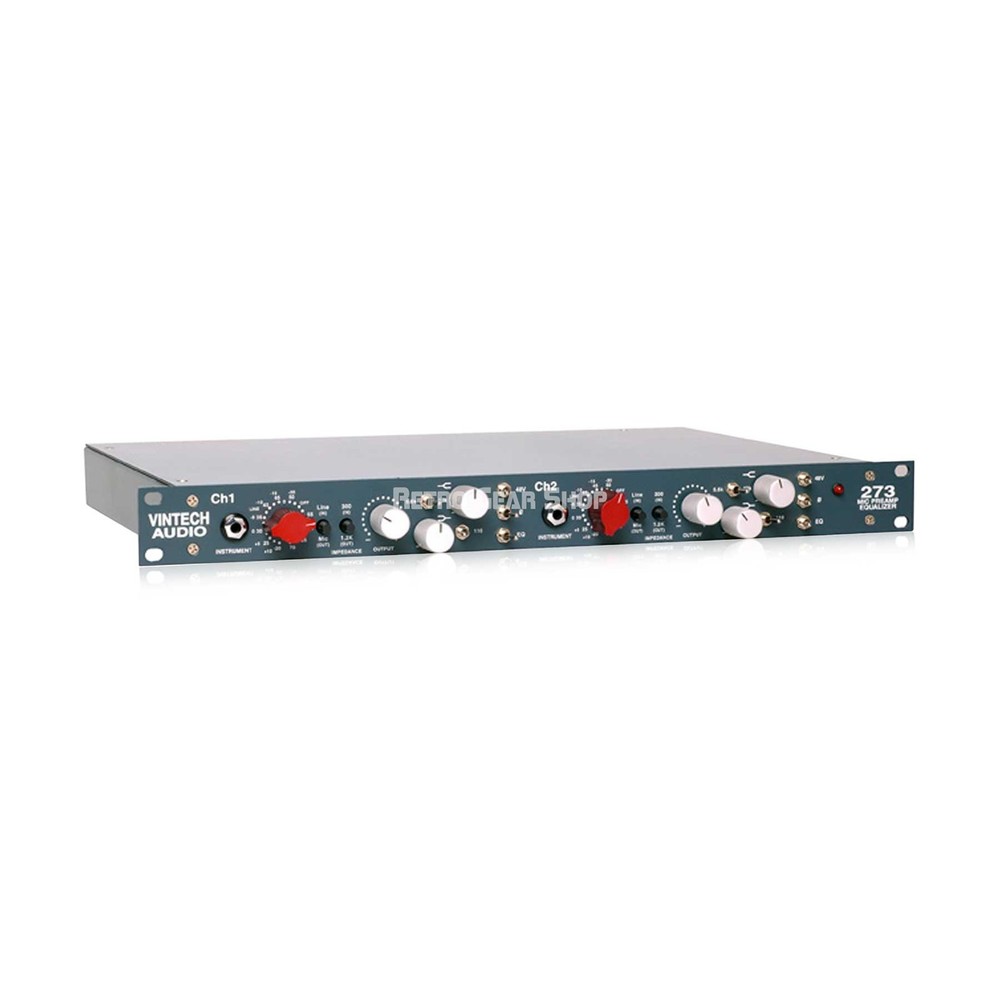 Vintech Audio 273 Balanced Microphone Preamplifiers with Equalizer