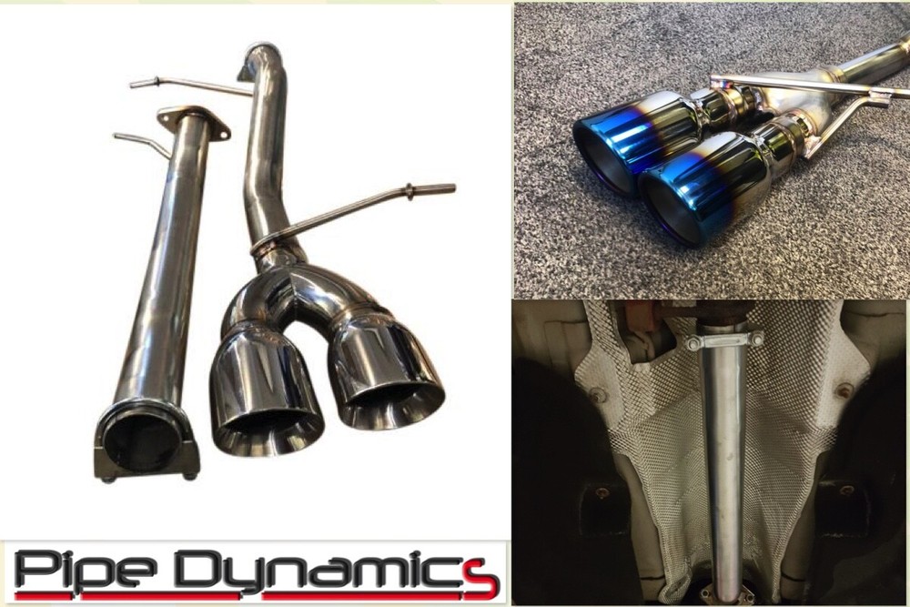 PIPE DYNAMICS Fiesta ST180 Combo exhaust Back Box Delete & Resonator Delete