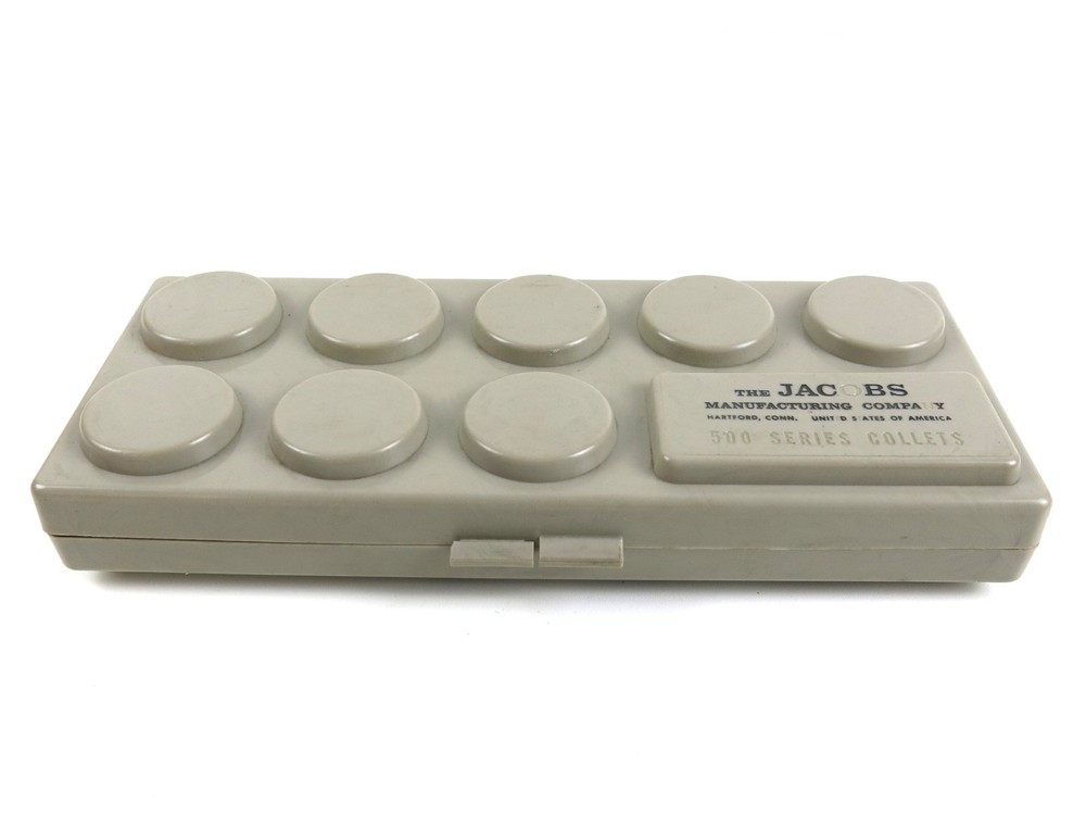 Jacobs 500 Series Collet Set for Model 50 Chucks - NEW