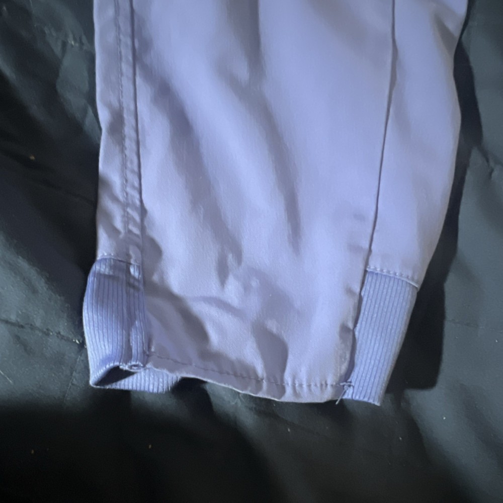 Adar PRO Light Blue Solid Medical Scrub Set Size L