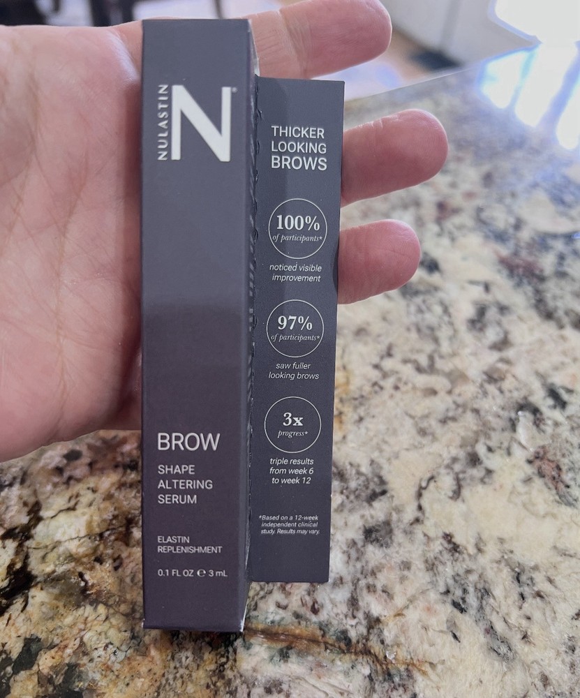 Nulastin Brow Shape Altering Serum 0.1oz | Elastaplex Technology | NEW & SEALED