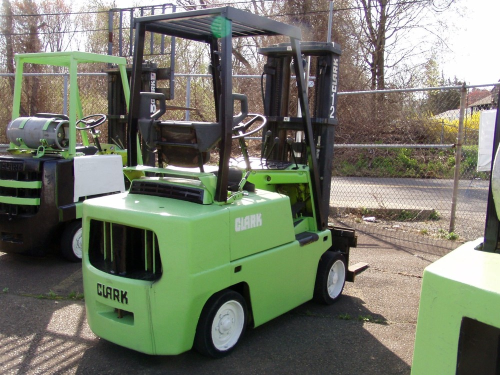 Gas Powered Clark Forklift