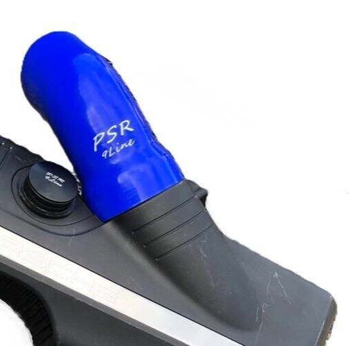 Porsche 997 911 Air Box Resonator Bypass Modification Plug & Blue Induction Pipe