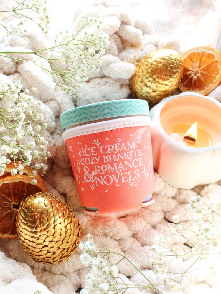 Romance Reader Ice Cream Sleeve