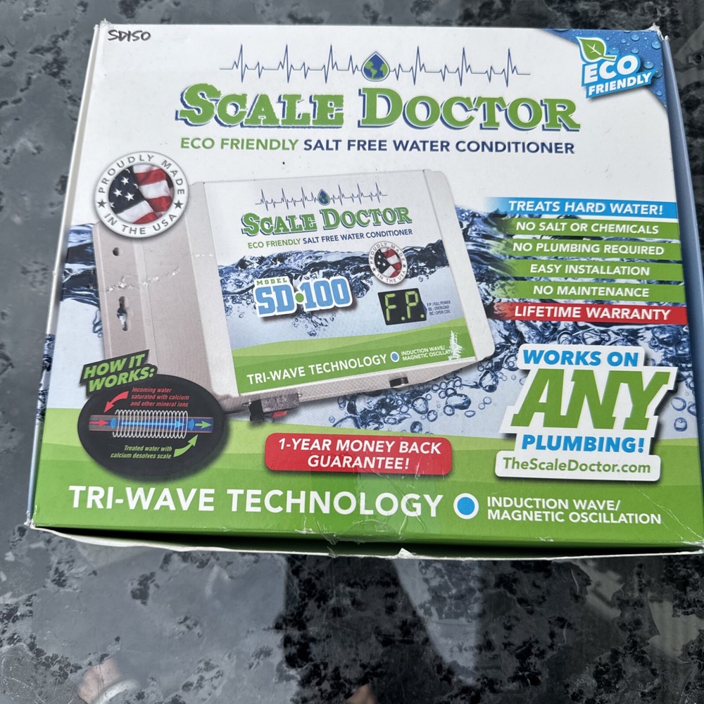 SCALE DOCTOR ECO FRIENDLY SALT FREE HOUSE WATER CONDITIONER SD-150