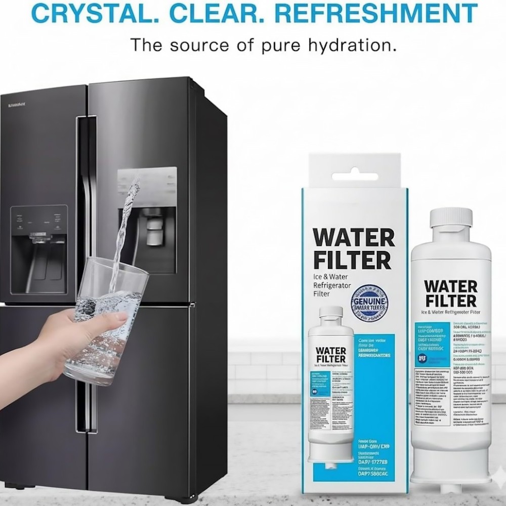 DA97-17376B Water Filter 2 Pack For Samsung Refrigerator Drinking Water System