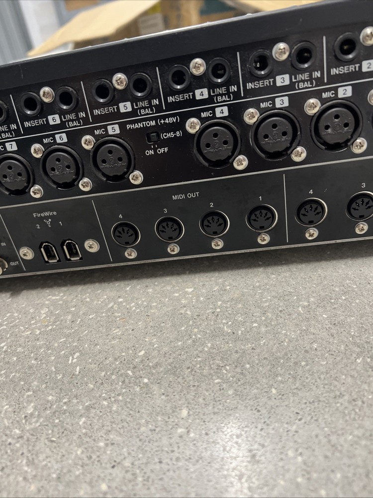 TASCAM FW-1884 FireWire Audio/MIDI Interface & Control Surface Mixer.