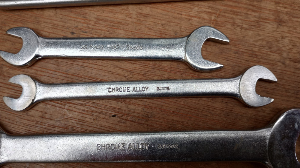 vintage Britool Spanners