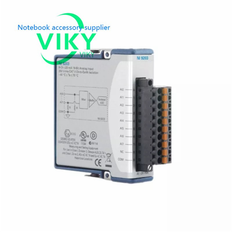 NI-9203  NI 9203 Analog Current Input Module 779516-01