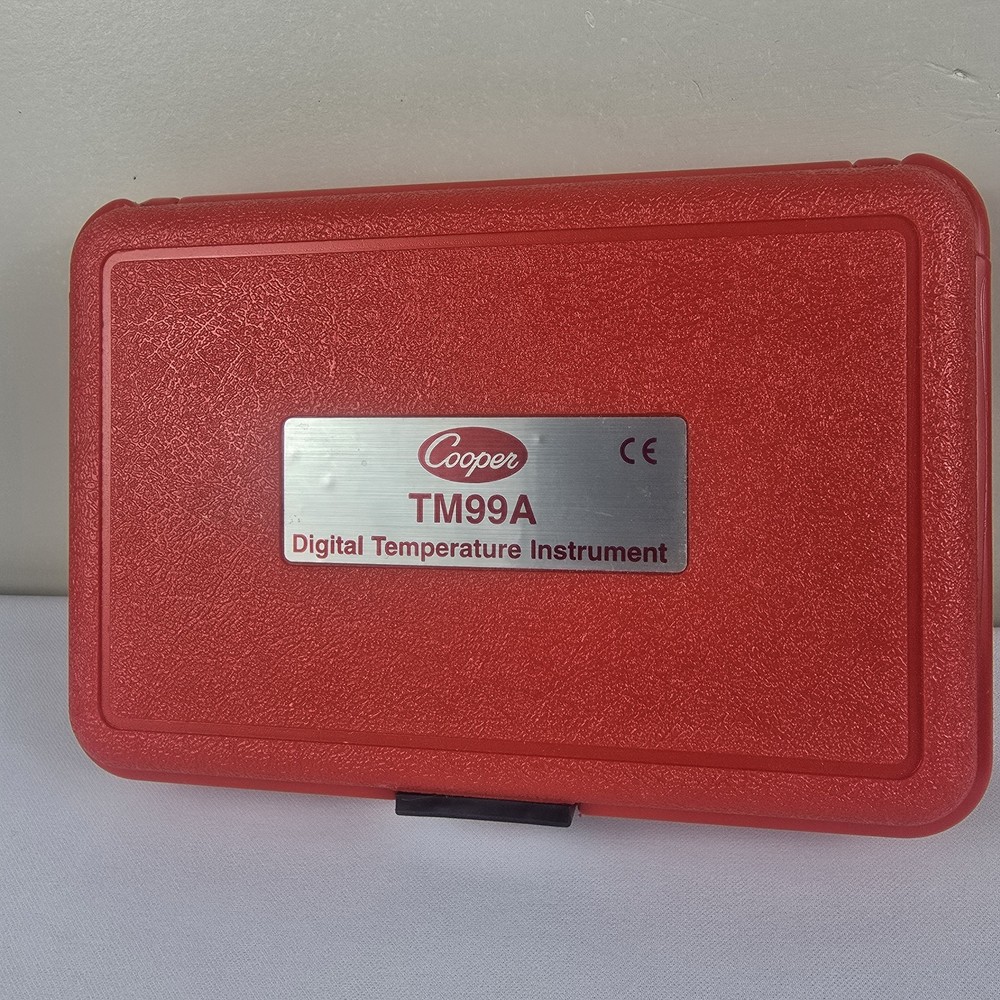 COOPER ELECTRO-THERMAL DIGITAL TEMPERATURE TESTER TM99A Open Box