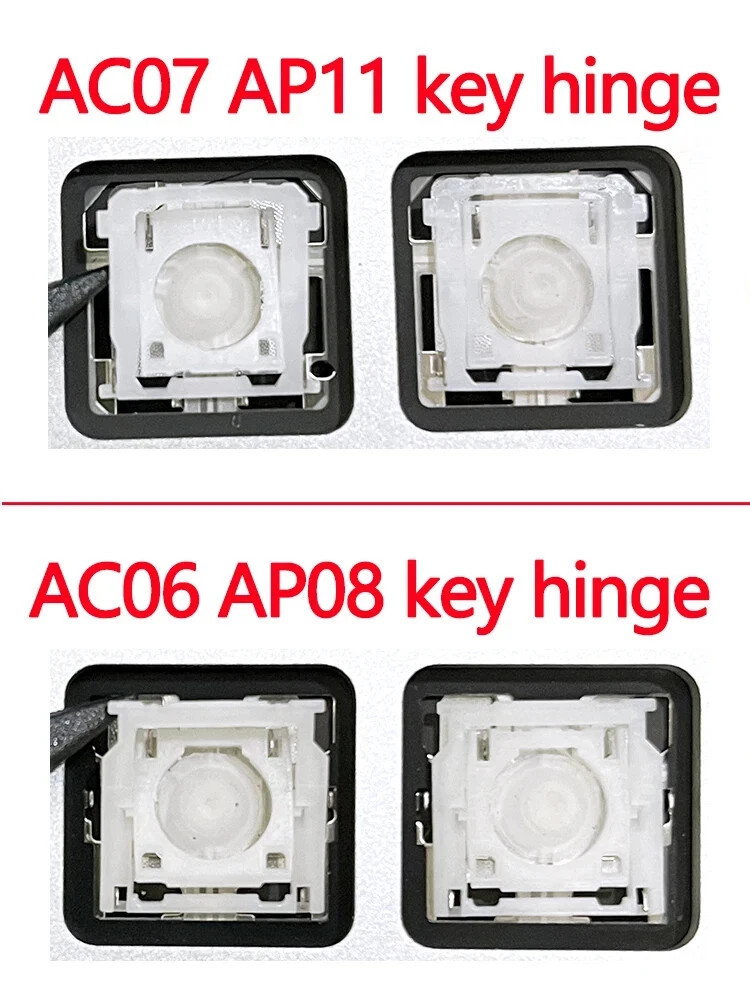 ORIGINAL MACBOOK A1369 A1466 2012 2013 2015 2017 Replacement Key W/HINGE **AC06