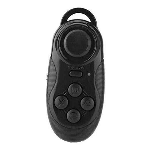 Mini VR Remote Controller - Bluetooth Gamepad with Selfie Timer, Joystick for