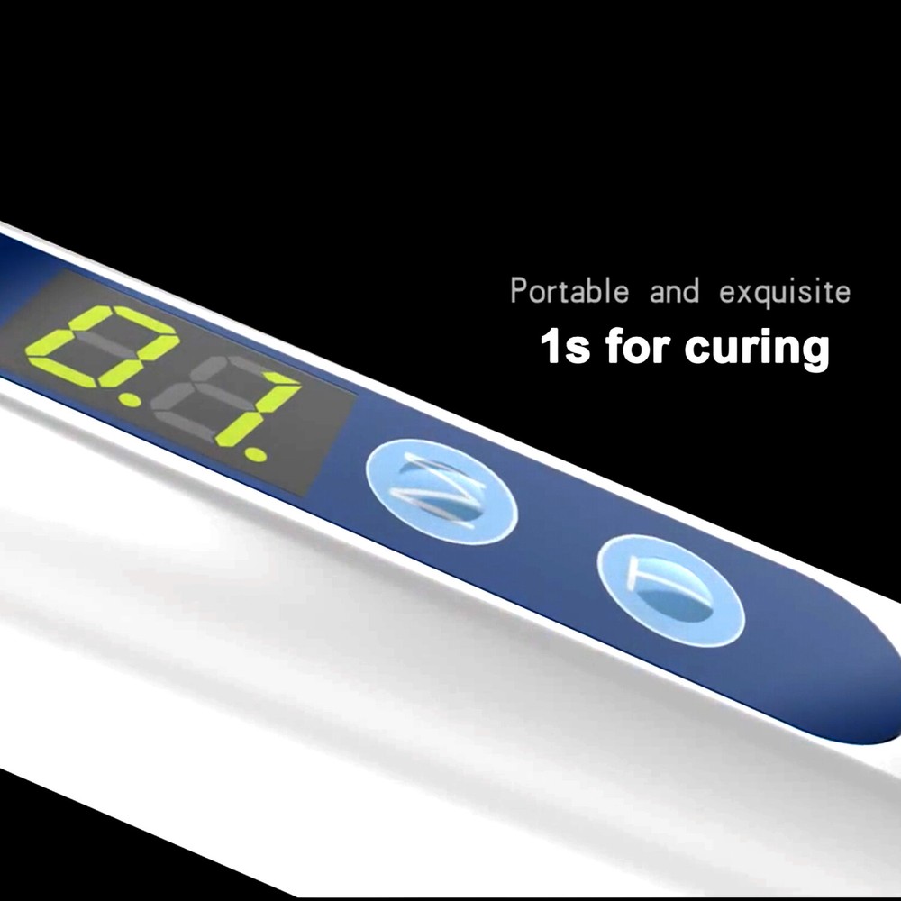 100% Woodpecker Dental Wireless iLED Curing Light 1Second Curing 2500MW