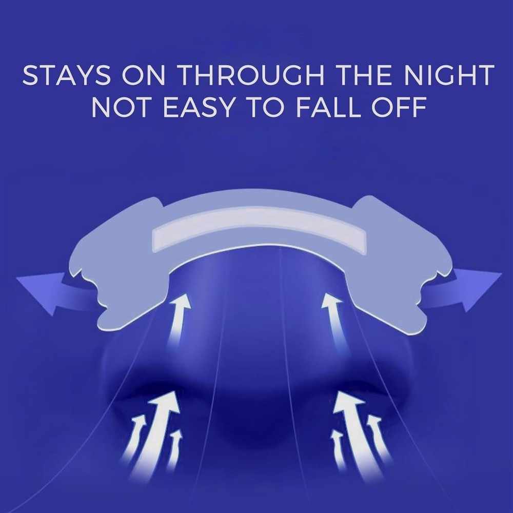 Effective & Discreet 30 Clear Nasal Strips for Uninterrupted Sleep Experience