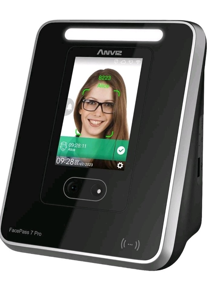 Face Recognition Time Clock WiFi RFID PIN Biometric Attendance System